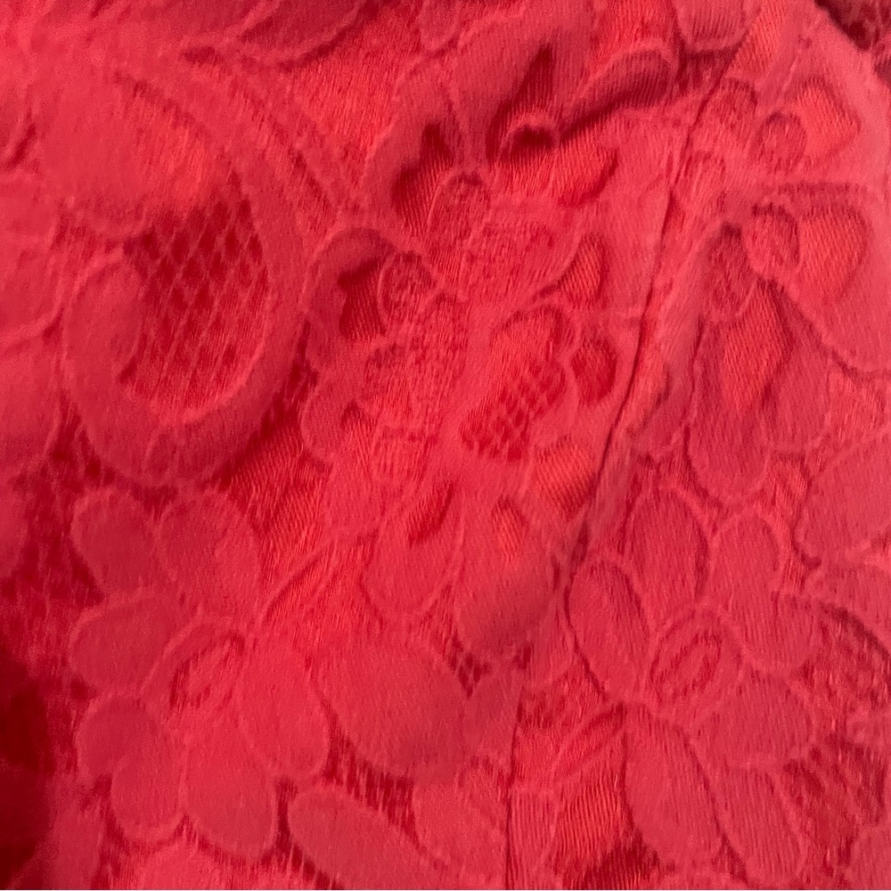 Free People Fiona Jacquard Lace Ruffled Smocked Crop Corset Top Pink 4 - Picture 10 of 14